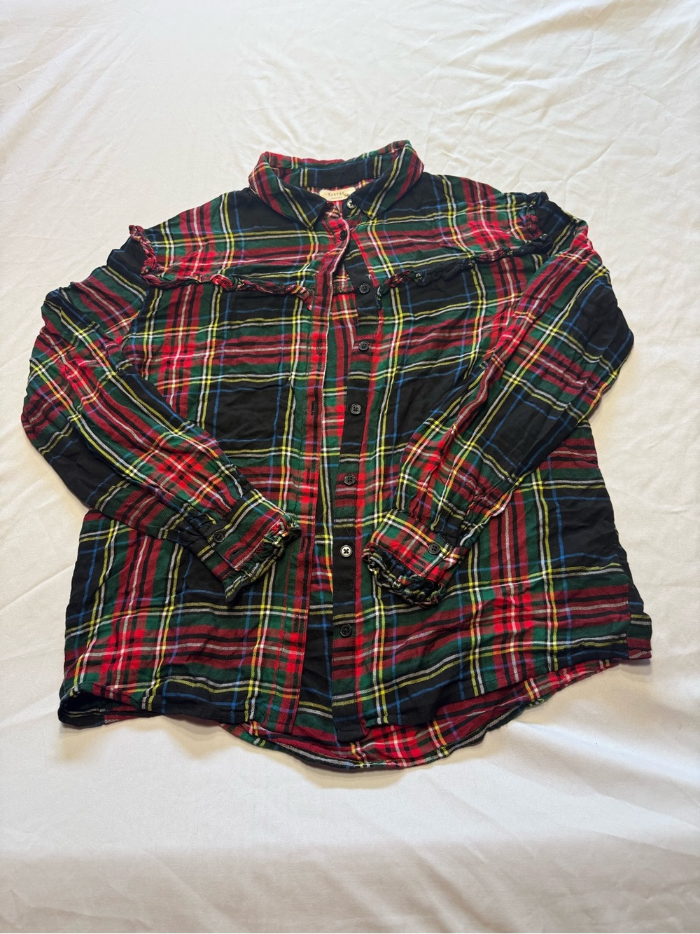Harper Red & Black Plaid Button-Down Shirt